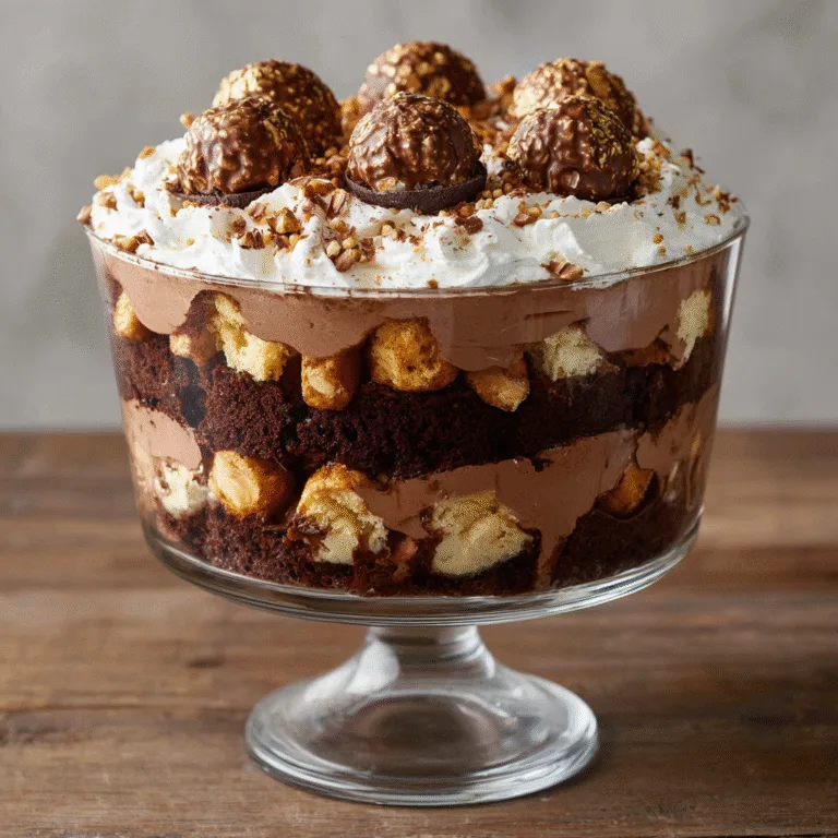 Epic Ferrero Rocher Trifle: A Showstopping Dessert