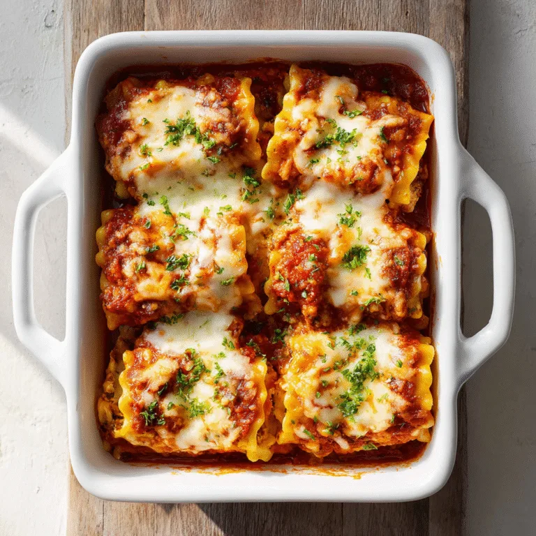 Lasagna Roll-Ups – All the Flavor, Less Work!