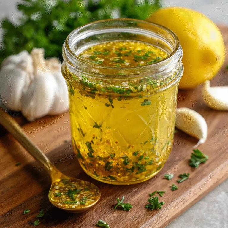 Bold Lemon Garlic Vinaigrette – Fresh & Flavor-Packed