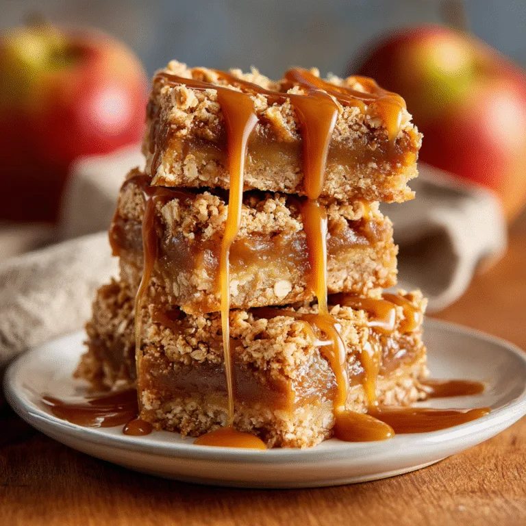 Salted Caramel Apple Bars – The Ultimate Fall Treat