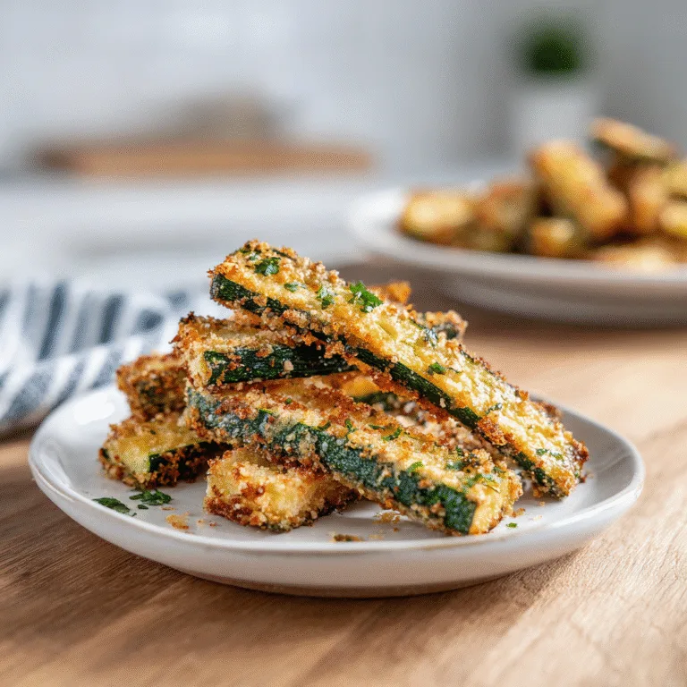 Crispy and Delicious Parmesan Zucchini Fries