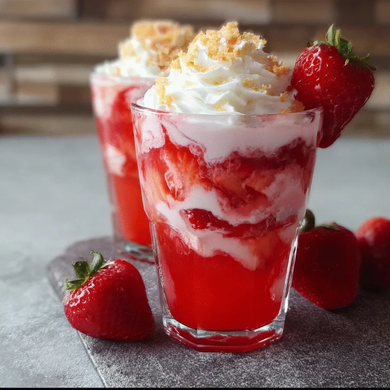 Strawberry Shortcake Drink Recipe