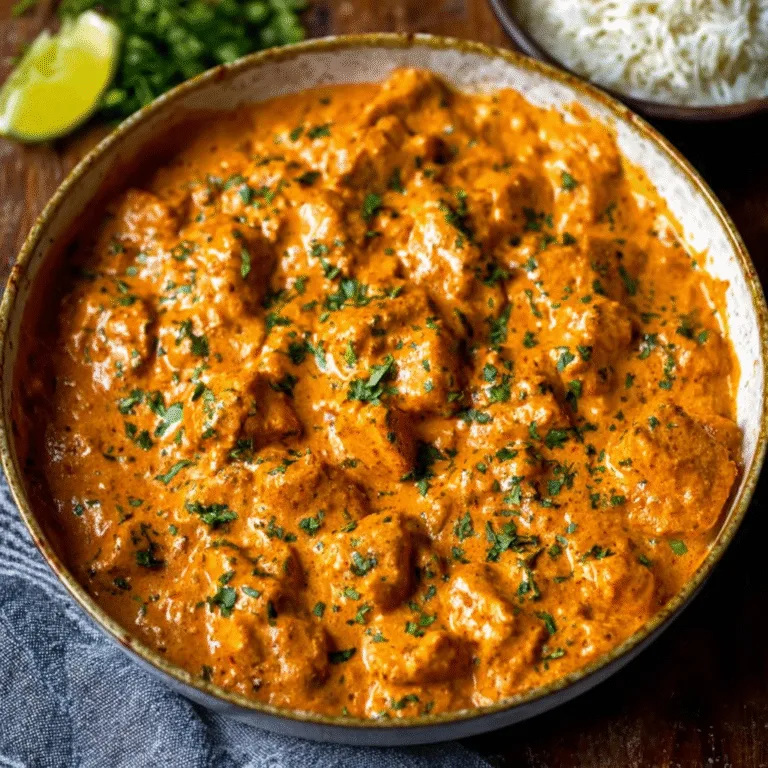 Quick & Easy Homemade Butter Chicken – Creamy, Flavorful & Comforting