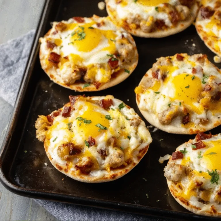 English Muffin Breakfast Pizza Skillet – A Family-Friendly Morning Favorite