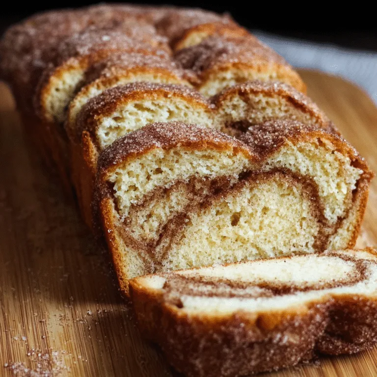 Cinnamon Sugar Bread