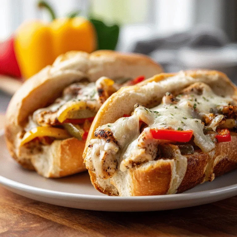 The Ultimate Guide to a Homemade Chicken Philly Cheese Steak Sandwich