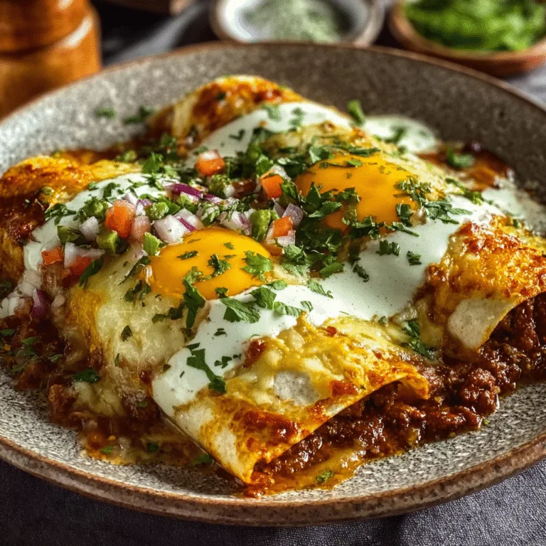 Easy Breakfast Enchiladas Recipe for Brunch