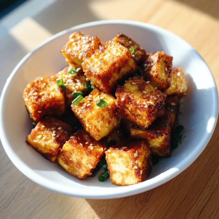 Crispy Air Fryer Tofu Bites You’ll Love!