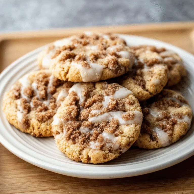 Delicious Coffee Cake Cookies