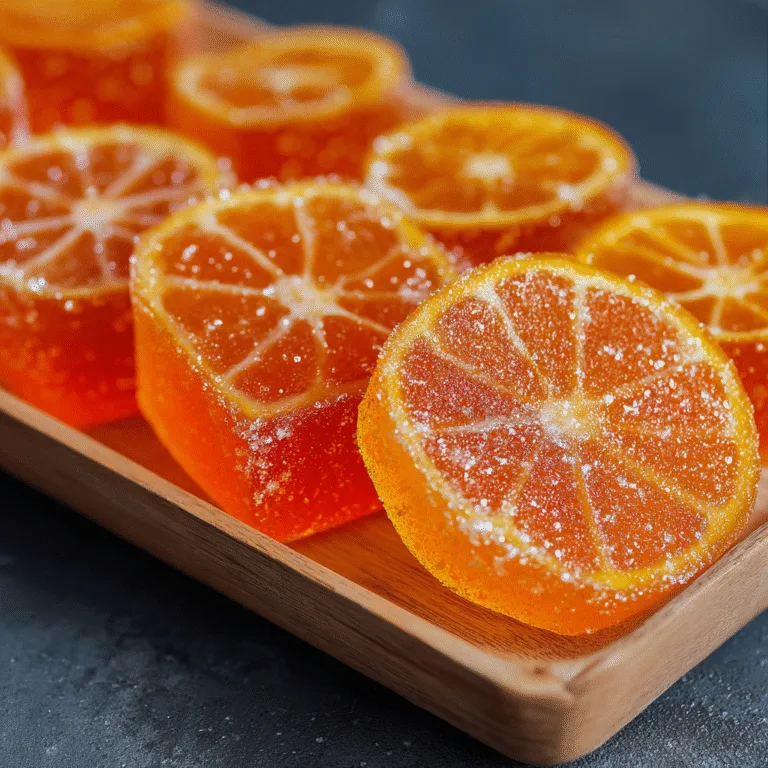 Old-Fashioned Orange Candy Recipe