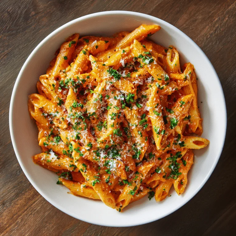 Spicy Vodka Pasta – Creamy, Rich, and Ready in 30 Minutes