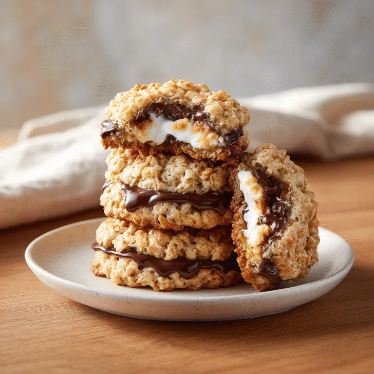 Star Crunch Cookies (Chocolate Marshmallow)