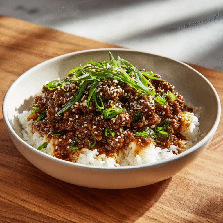 Sticky Ginger Beef Mince in Just 25 Minutes!