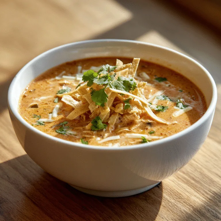 Chicken Enchilada Soup: Cozy, Cheesy, and Full of Flavor