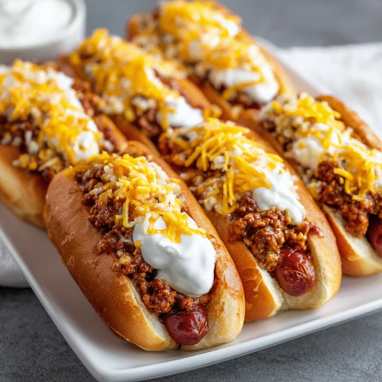 Chili Cheese Dogs: Your Ultimate Comfort Food