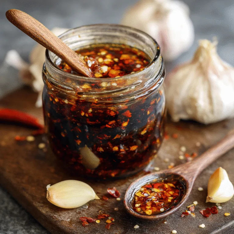 Garlic Chili Oil – Easy Homemade Spicy Sauce