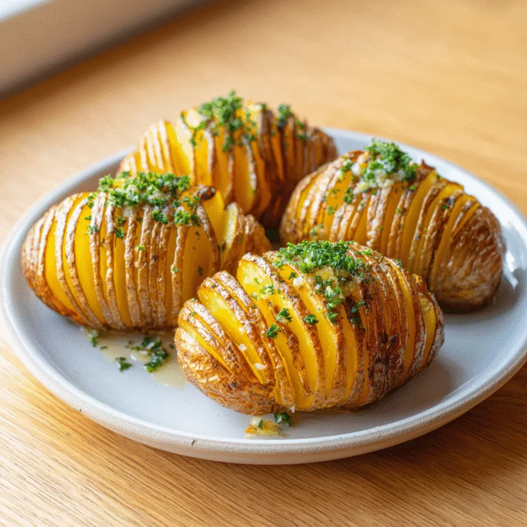 Crispy Hasselback Potatoes that Will Delight Your Taste Buds