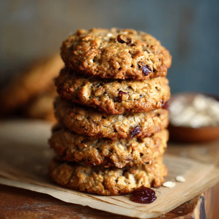 Healthy Oatmeal Cookies