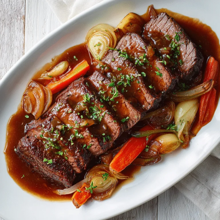 Authentic Slow Cooker Sauerbraten Beef – A Gourmet German Classic