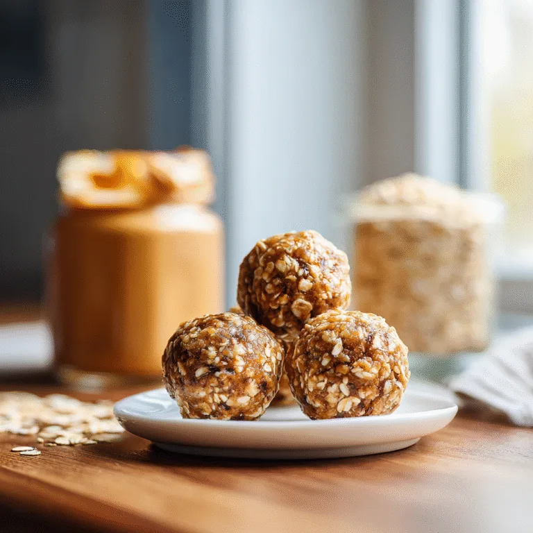 Easy No-Bake Protein Balls