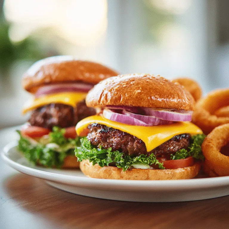 Savory Smash Burgers with Baconnaise Sauce