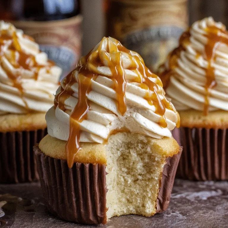 Harry Potter Butterbeer Cupcakes – A Magical Dessert for Every Potterhead