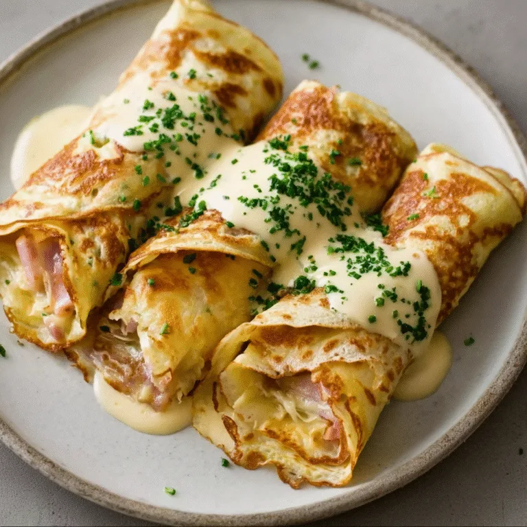 Quick and Affordable Savory Crepes for Cozy Meals