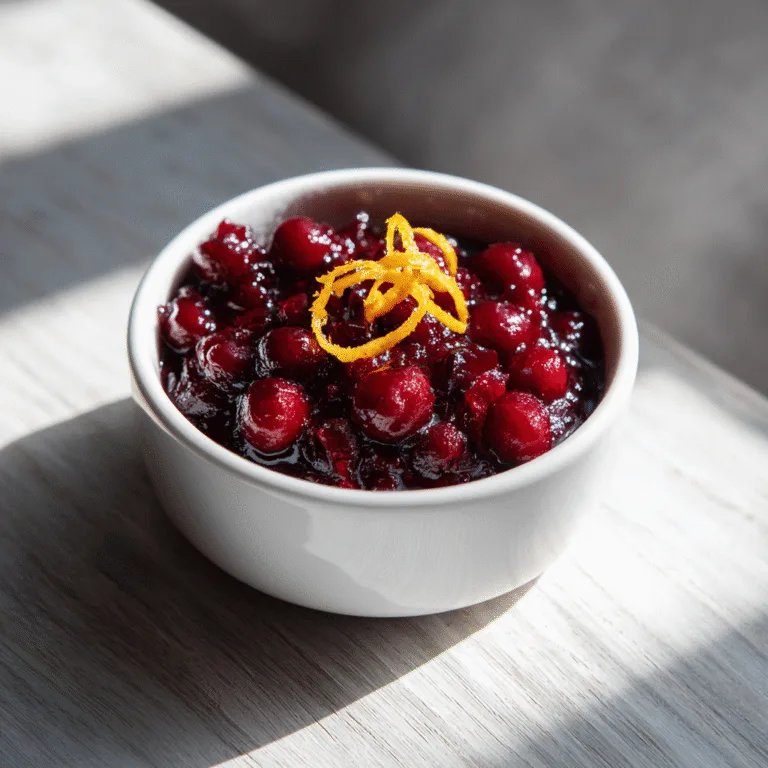 GRAND MARNIER CRANBERRY SAUCE