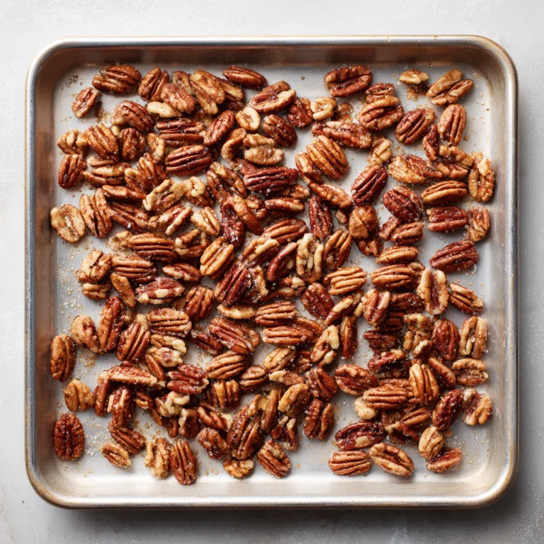 CINNAMON-VANILLA CANDIED PECANS