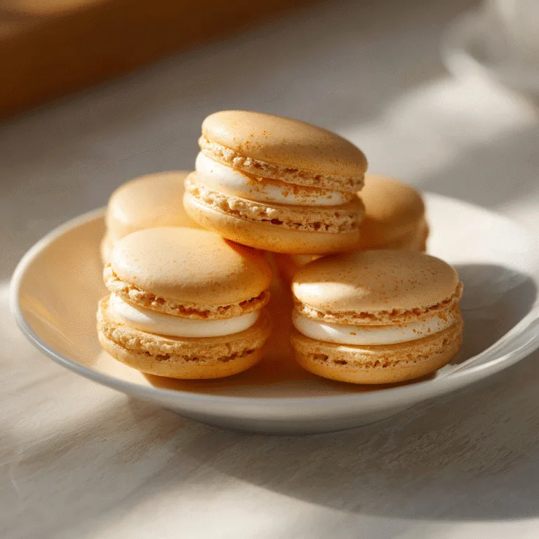 Pumpkin Pie Macarons – The Ultimate Elegant Fall Dessert