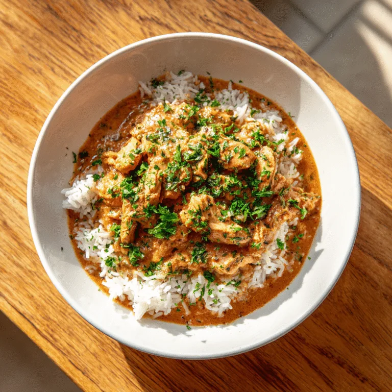 Easy Cajun Chicken Étouffée