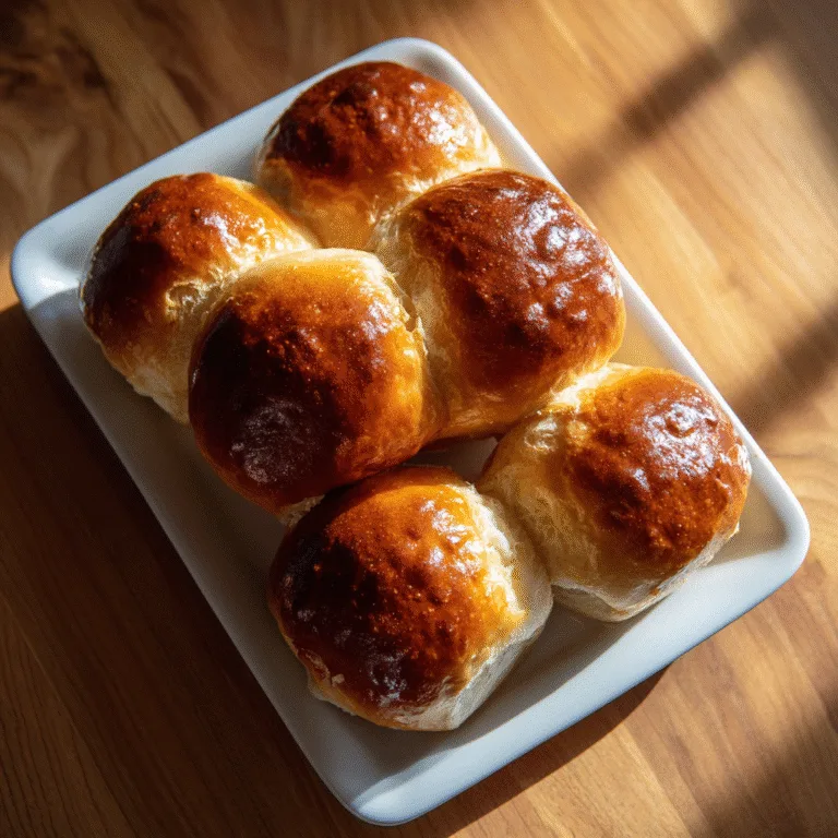 SUPER SOFT BRIOCHE DINNER ROLLS