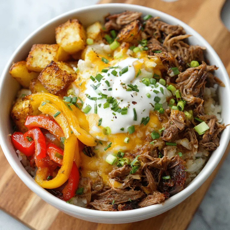 PRINTABLE PHILLY CHEESESTEAK BOWL RECIPE