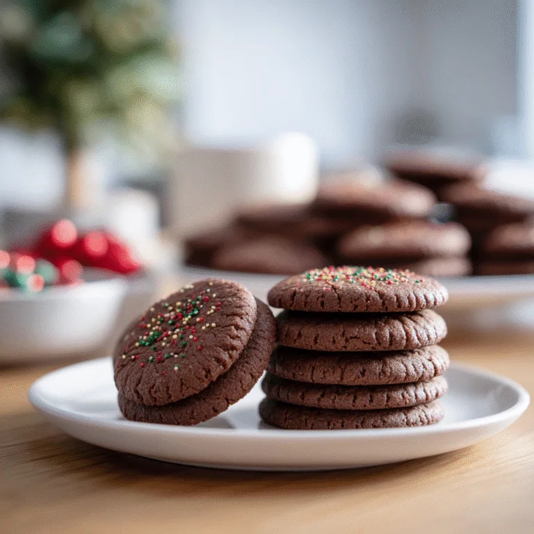 PIPED CHOCOLATE BUTTER COOKIES: BUTTERY, CHOCOLATEY, AND ELEGANT
