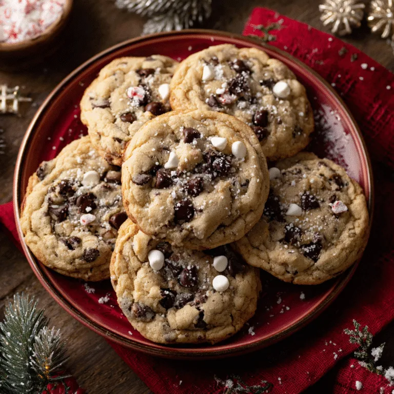 WINTER WONDERLAND CHOCOLATE CHIP COOKIES