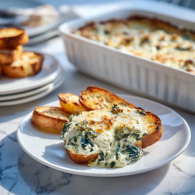 Easy Spinach Artichoke Dip – A Creamy Classic for Every Occasion