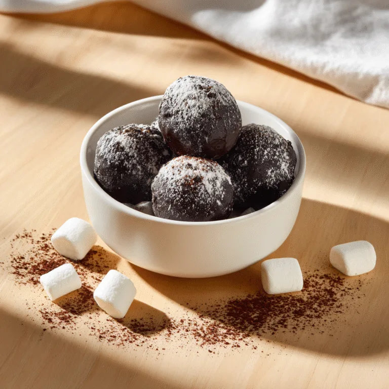 Hot Chocolate Oreo Balls – Dark Gloss Rounds