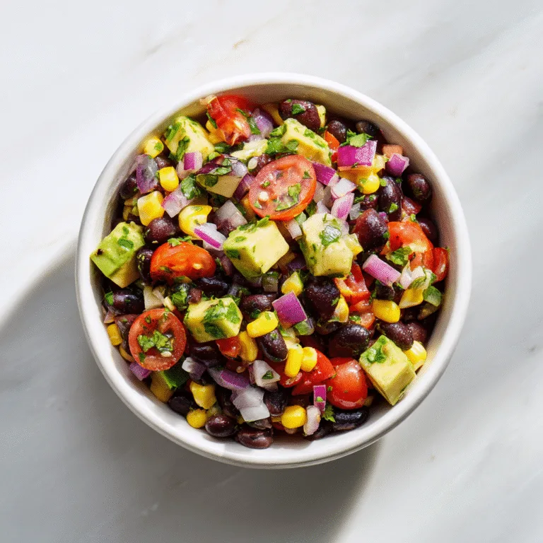 Cowboy Caviar Recipe – A Fresh, Colorful Dip Packed with Flavor