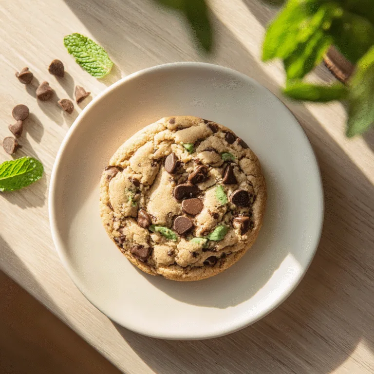 Andes Mint Cookie – Mint Chocolate Chip Inspired Treat – Mint Chocolate Chip Inspired Treat