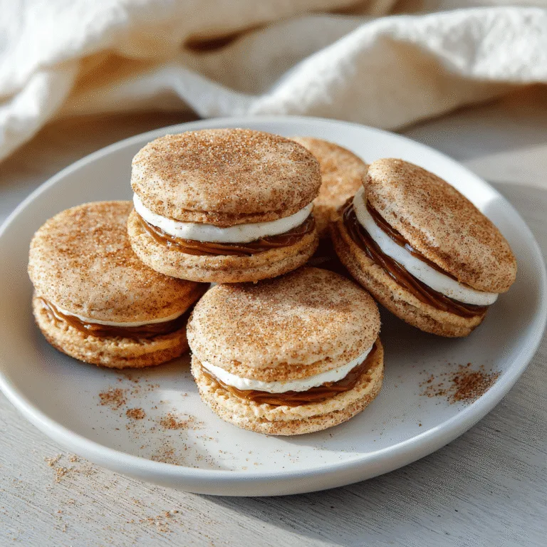 Soft Dulce de Leche Cinnamon Sandwich Cookies – Melt-in-Your-Mouth Delight!