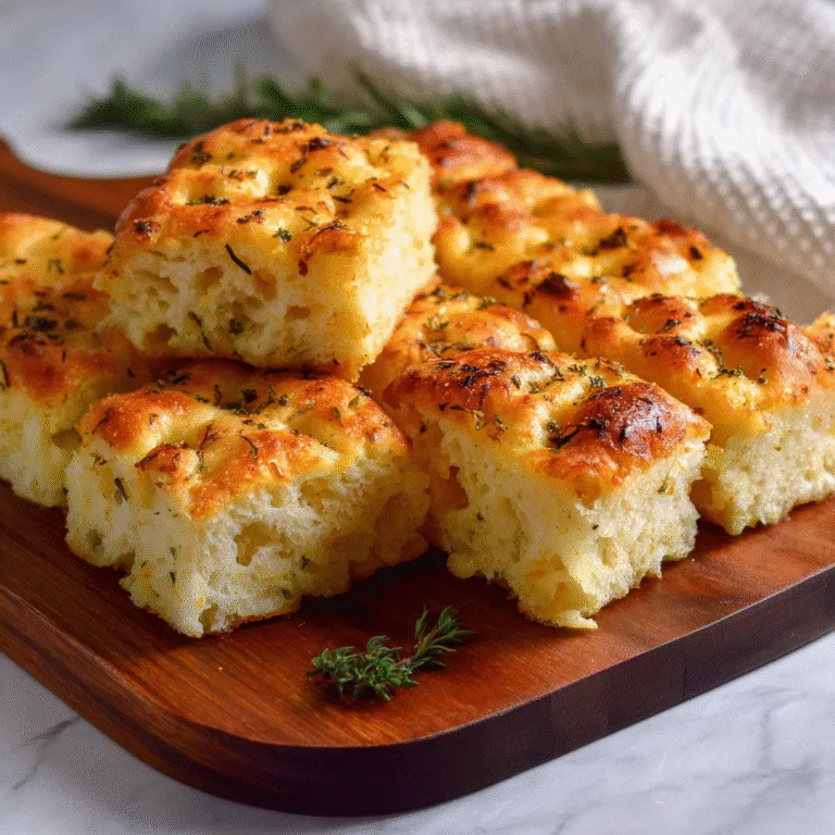 Fluffy Mini Focaccia