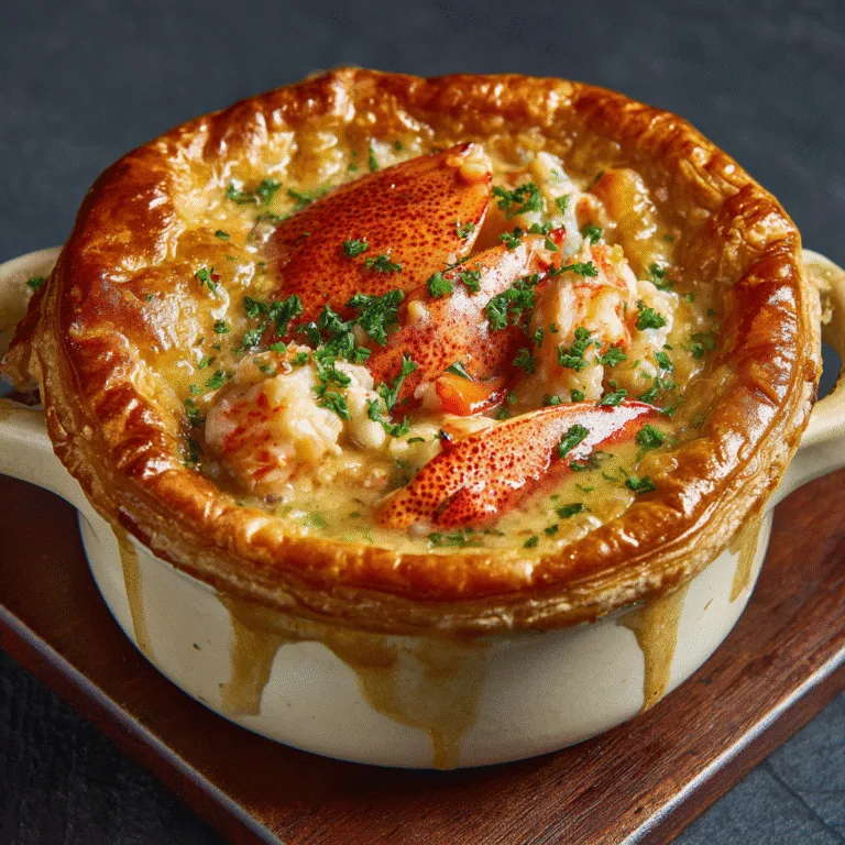 Lobster Pot Pie – Ultimate Seafood Comfort