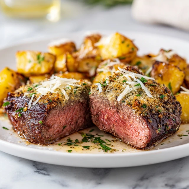 Parmesan Crusted Steak and Potato Sheet Pan Dinner: A Complete One-Pan Comfort Meal