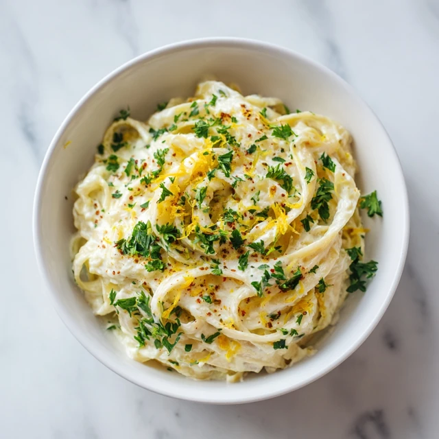 Creamy Lemon Ricotta Pasta – A Refreshing Comfort Dinner
