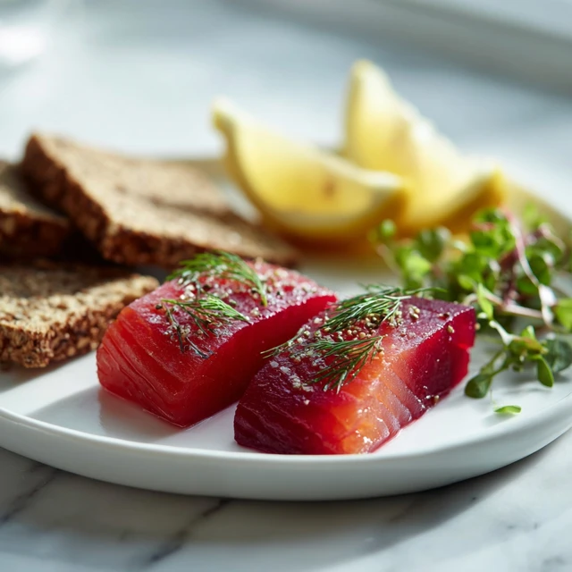 Beetroot Cured Salmon: A Stunning Scandinavian-Inspired Delicacy