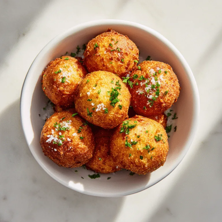 Hush Puppies: Classic Southern Cornbread Nuggets (Crispy, Golden & Timeless)
