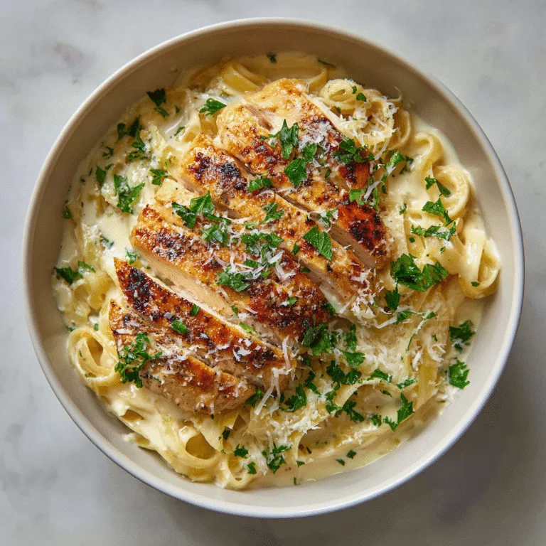 Chicken Alfredo: A Timeless Creamy Pasta Classic