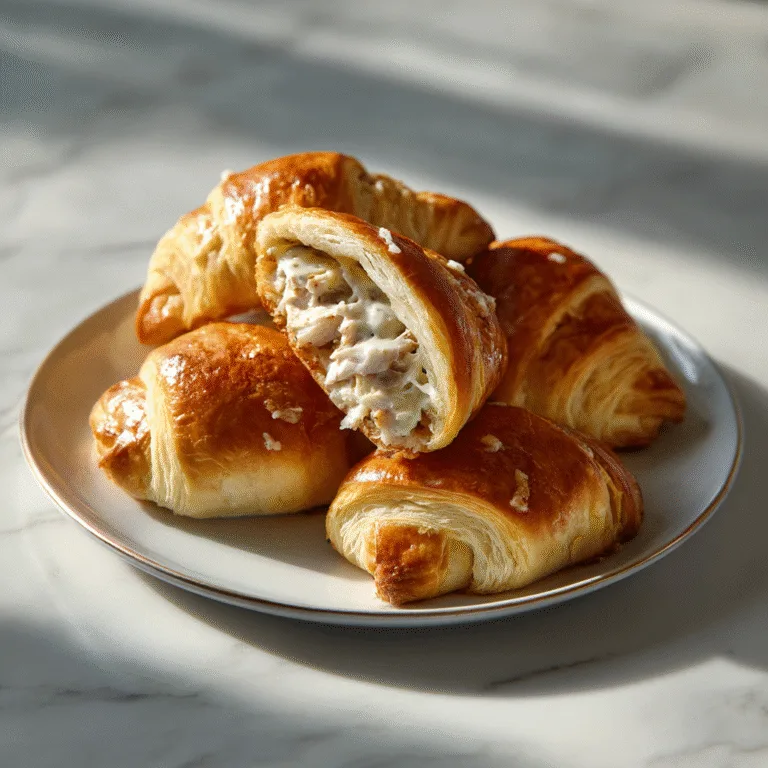 Chicken Alfredo Stuffed Crescents: A Creamy, Cheesy Dinner Everyone Loves