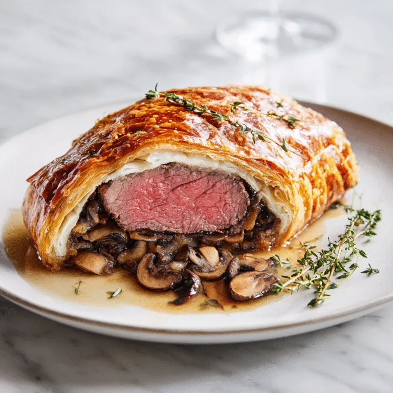 Easy Beef Wellington – A Classic Showstopper Made Foolproof