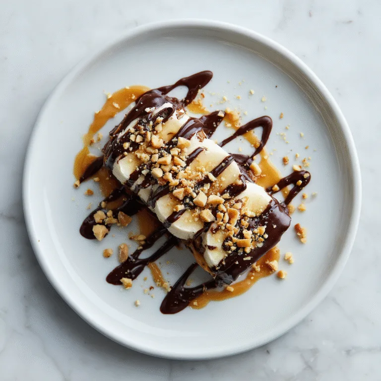 Frozen Banana Snickers: A Healthy Summer Treat That Tastes Indulgent